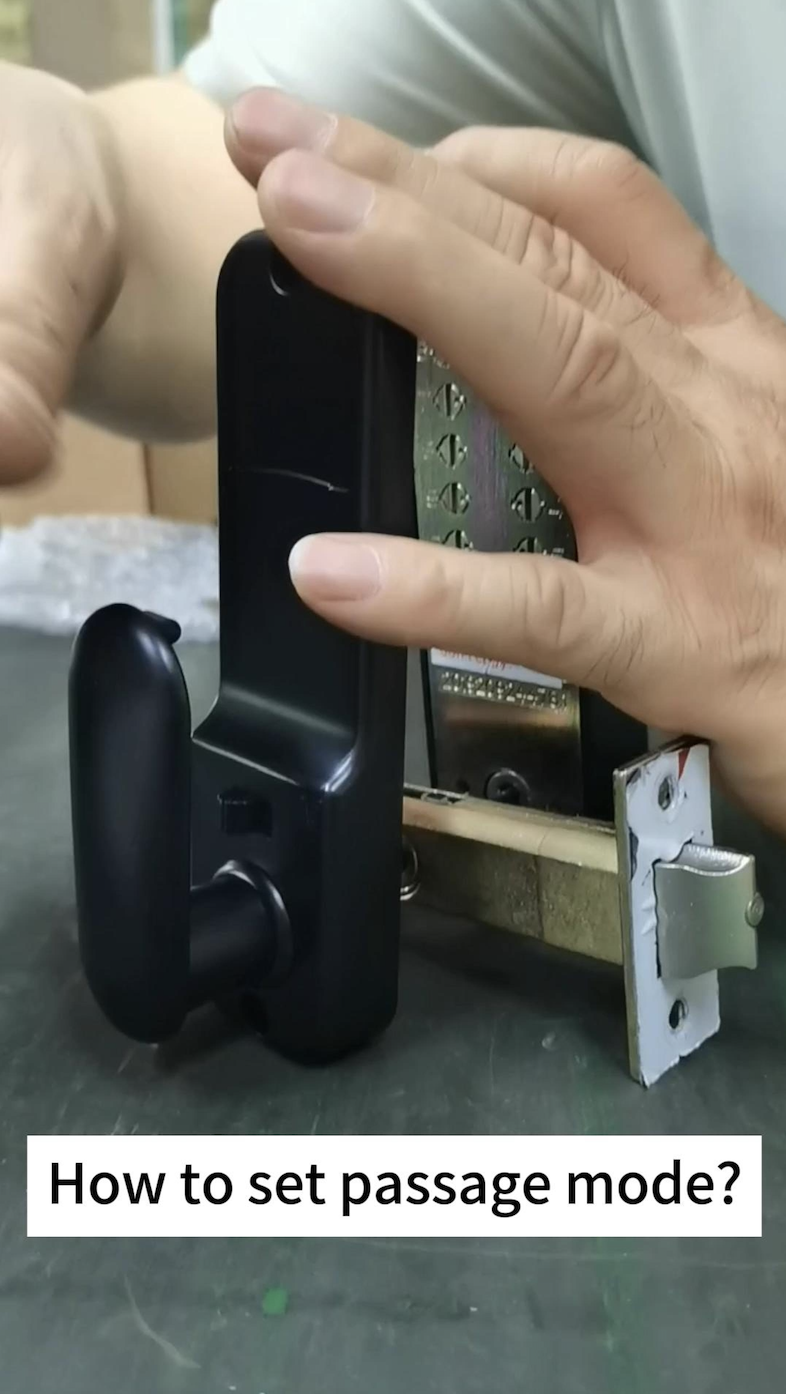 n ブッシュスマート ANNFUZ Full Mechanical Keyless Entry Door Handle Lock with Keypad